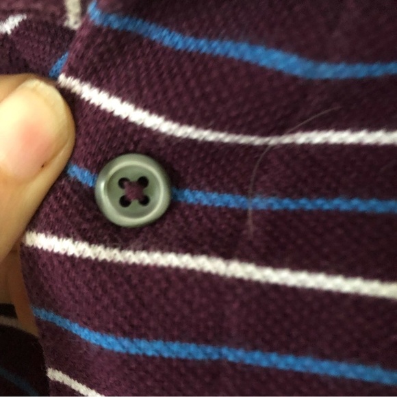 Uniqlo Striped Polo Shirt - Picture 5 of 8